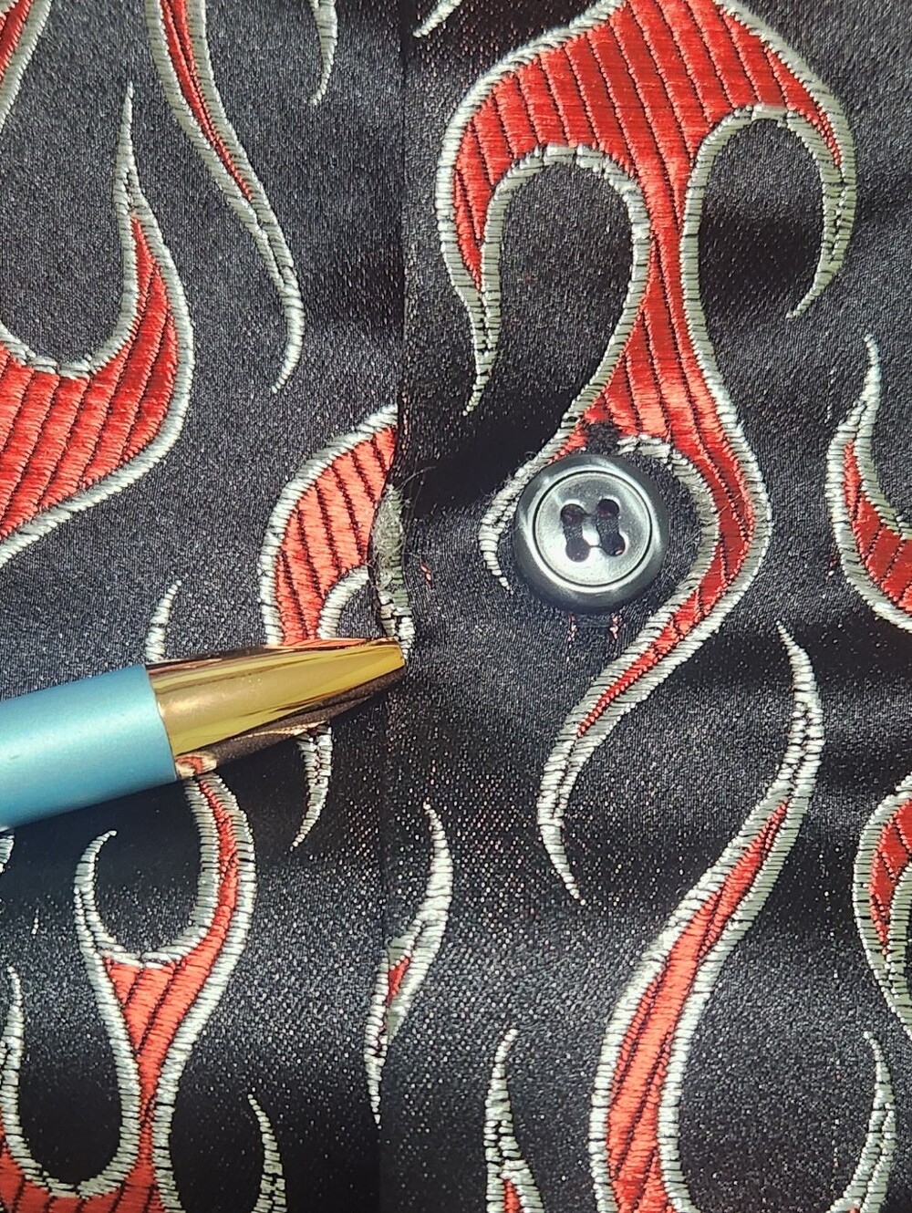 Fire Button Down - Picture 6 of 8